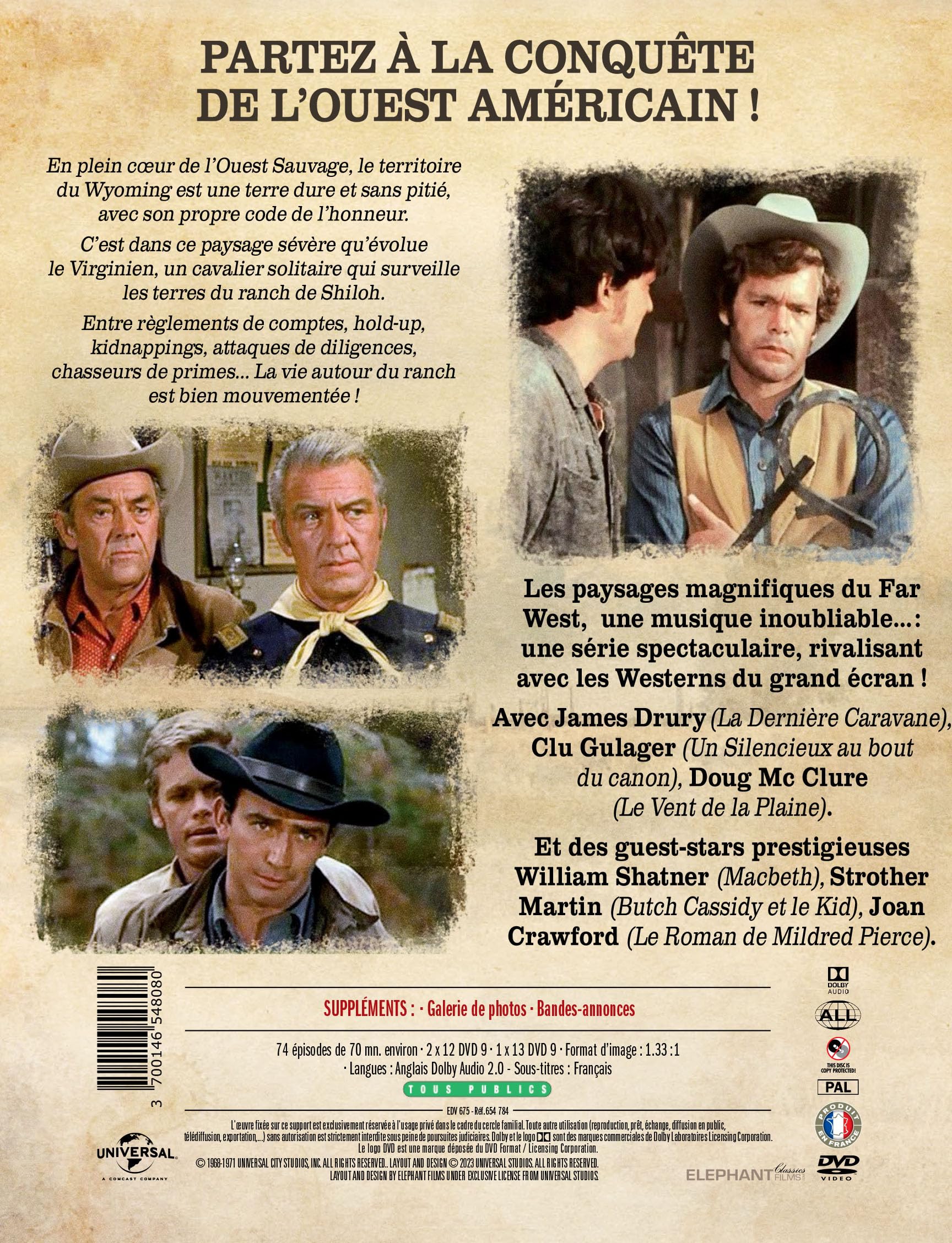 Le virginien - intégrale volume 3 - saisons 7 à 9