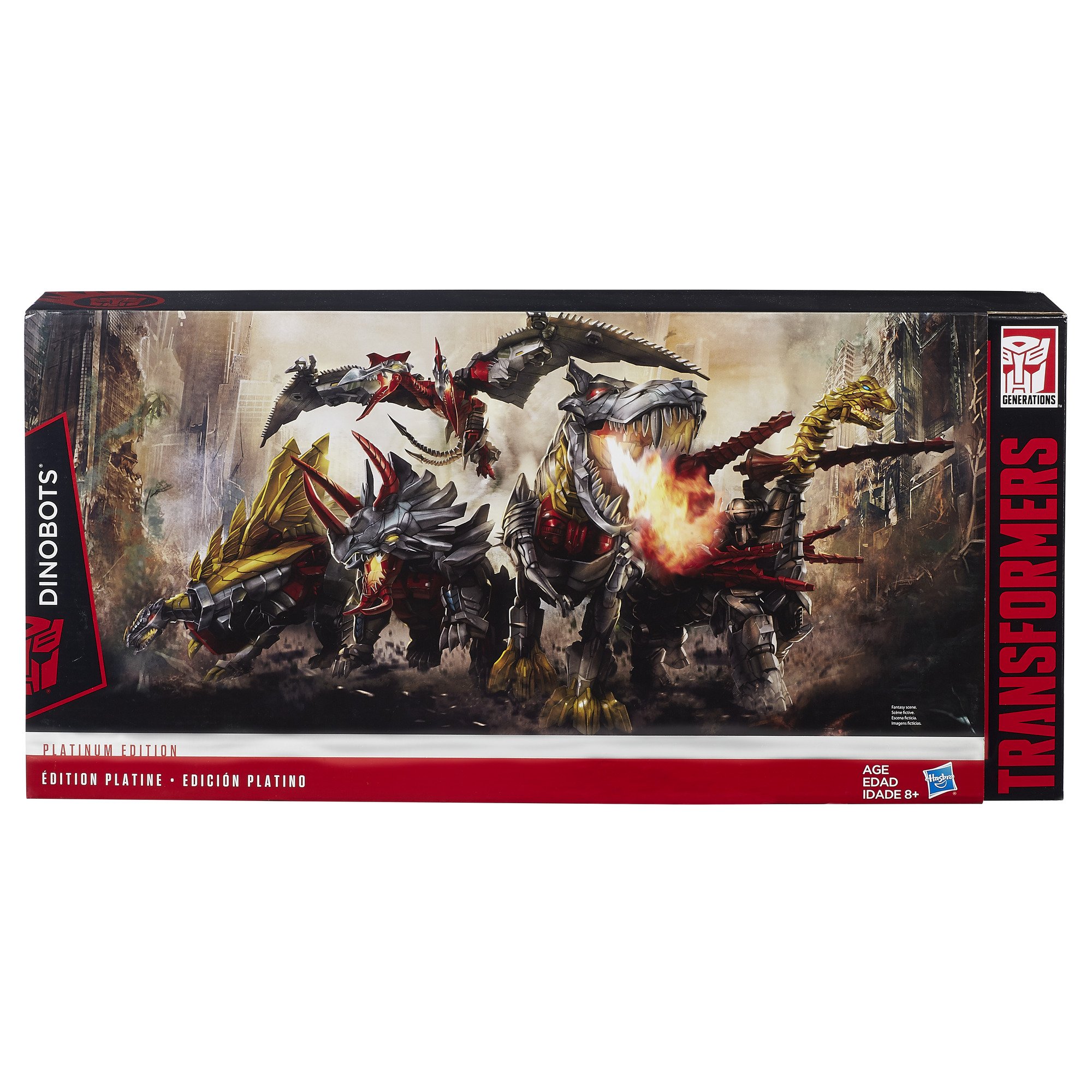 Transformers Platinum Edition Dinobots 5 Pack G1 Head Grimlock