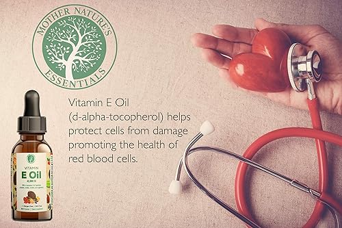 Miniatura 5 de Mother Nature's Essentials Suplemento de vitamina E 42,000IU, 2 oz