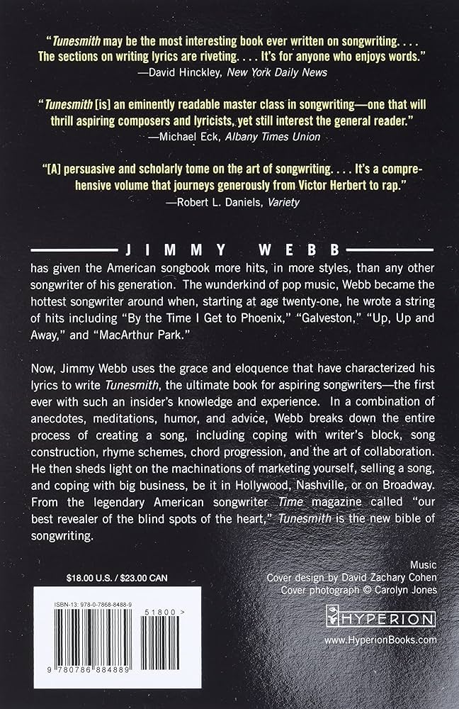 Tunesmith: Inside the Art of Songwriting: Webb, Jimmy