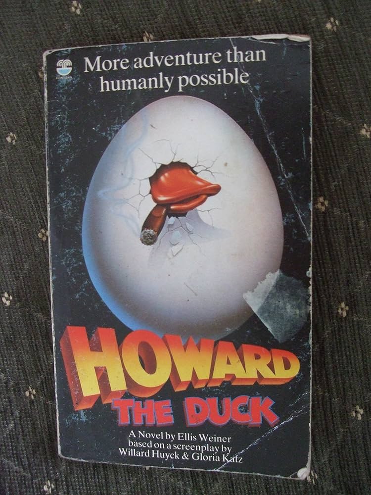 希少　HOWARD THE DUCK Ellis Weiner 洋書 Amazon.com: Howard the Duck: 9780006173755: Ellis Weiner: 圖書