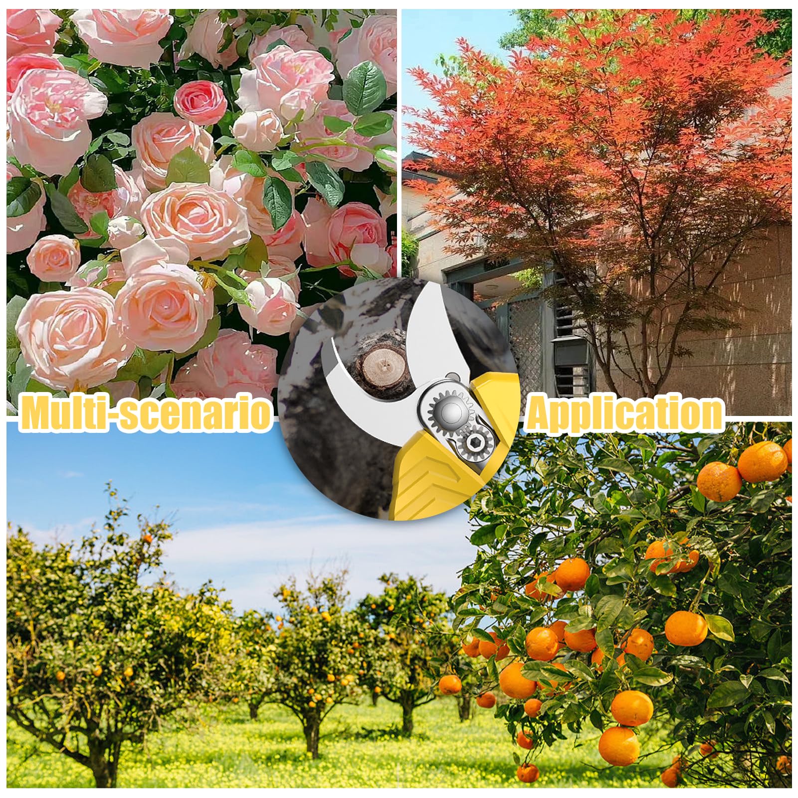 Electric Pruning Shears for Dewalt 20V Battery PEDONY 1.2 Inch (30mm