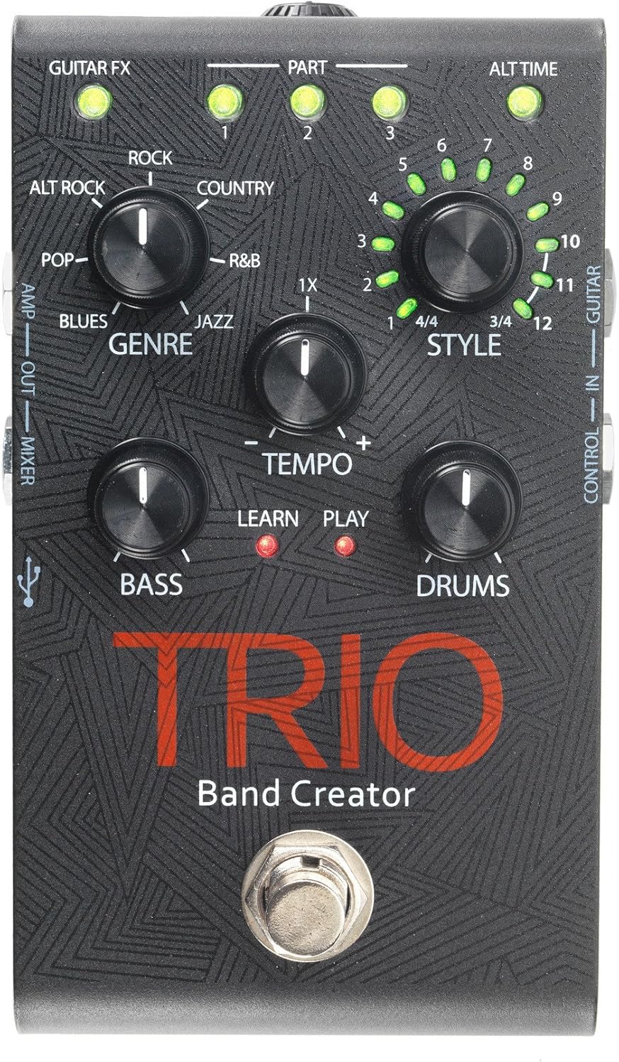 DigiTech TRIO Band Creator Pedal User Manual