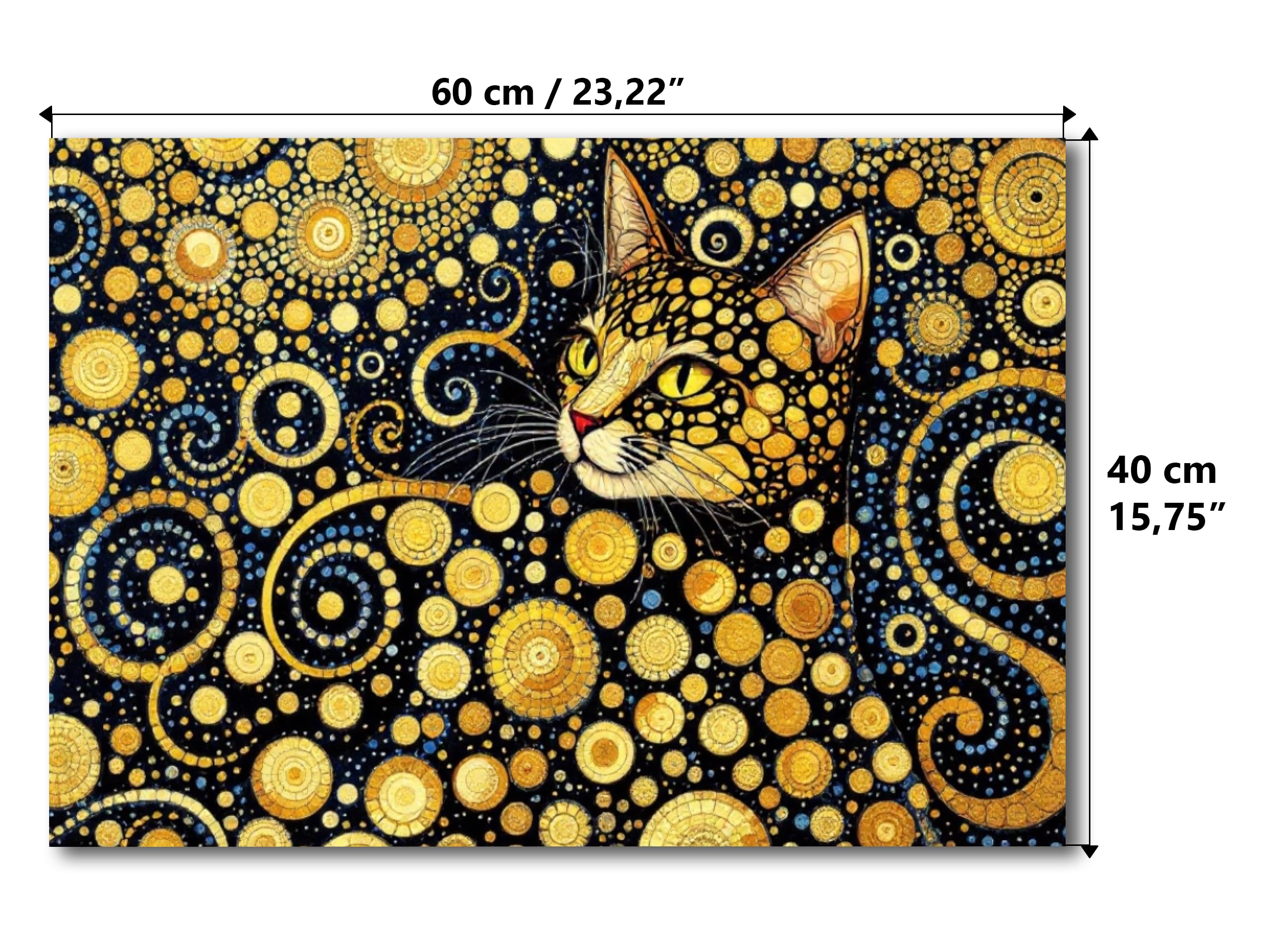 Lavagna Magnetica da Parete Concept Crystal, Espositore Memo in Metallo Cancellabile, Montaggio Facile, 60x40cm