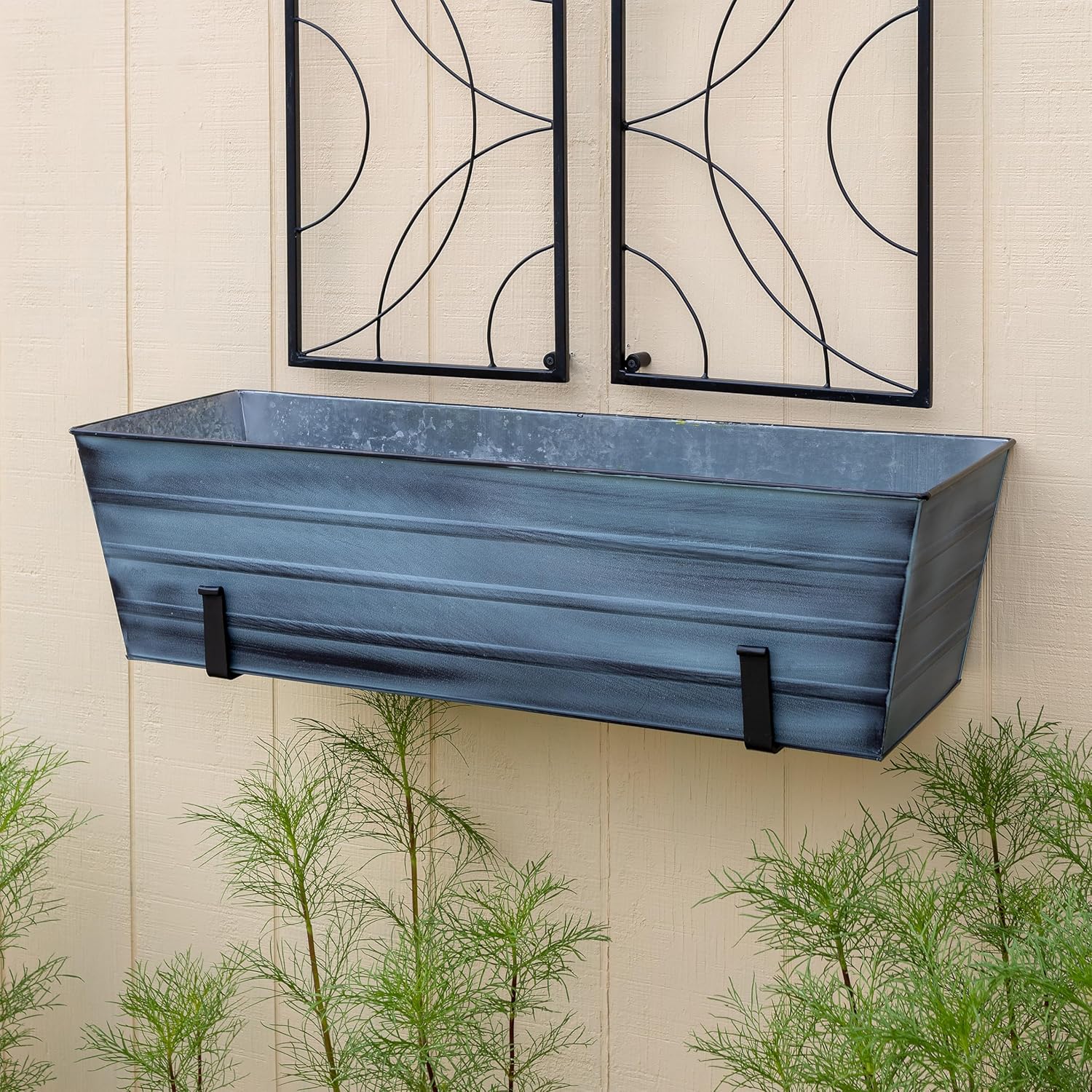 10" Wall Mount Flower Box Brackets