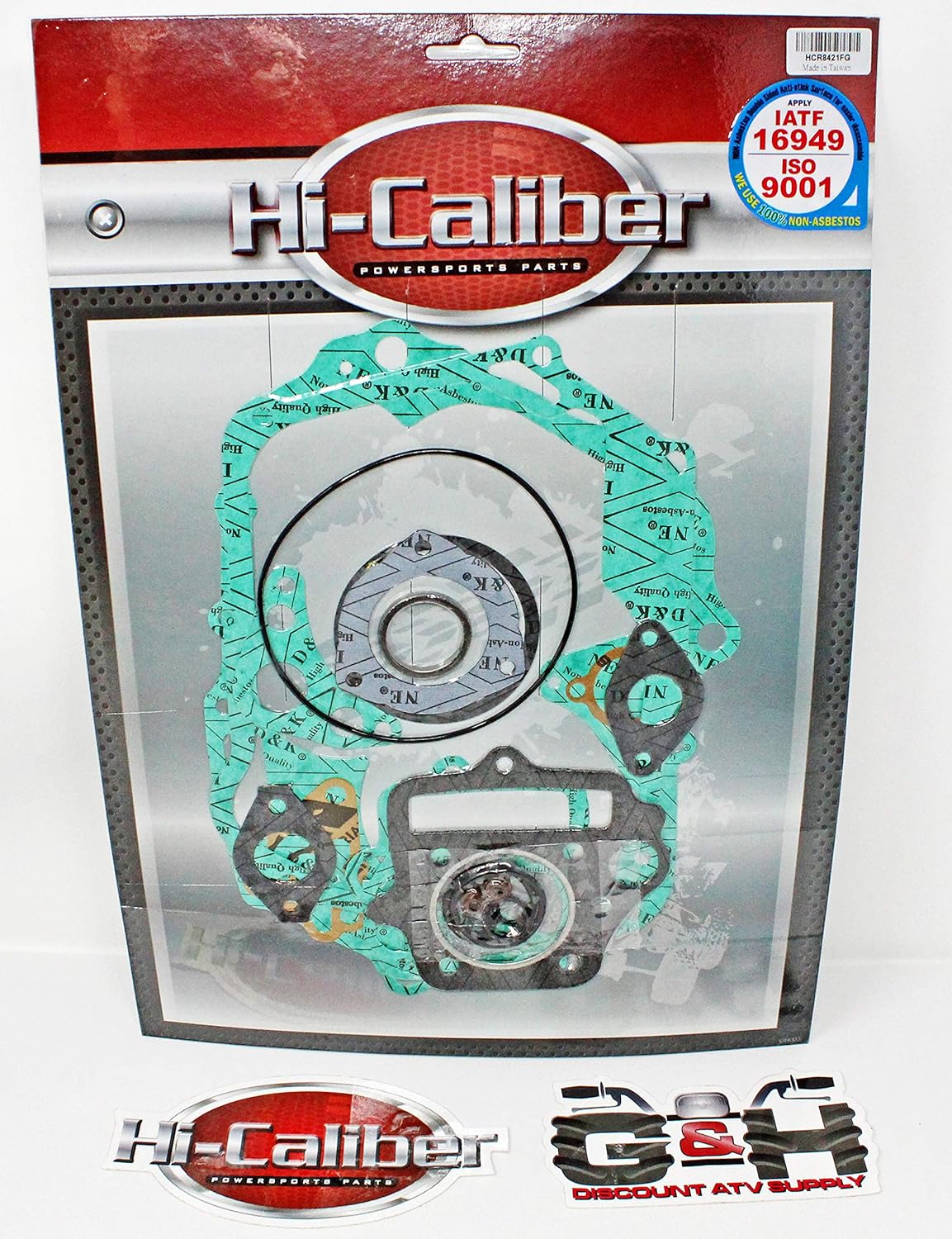 Hi-Caliber Powersports Parts COMPLETE FULL Engine Gasket Kit for 1993-2005 Honda TRX 90 Sportrax 2x4 ATVs