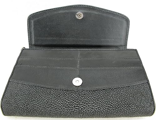 Miniatura 6 de PELGIO Bolso cruzado de cuero genuino de la piel de Stingray