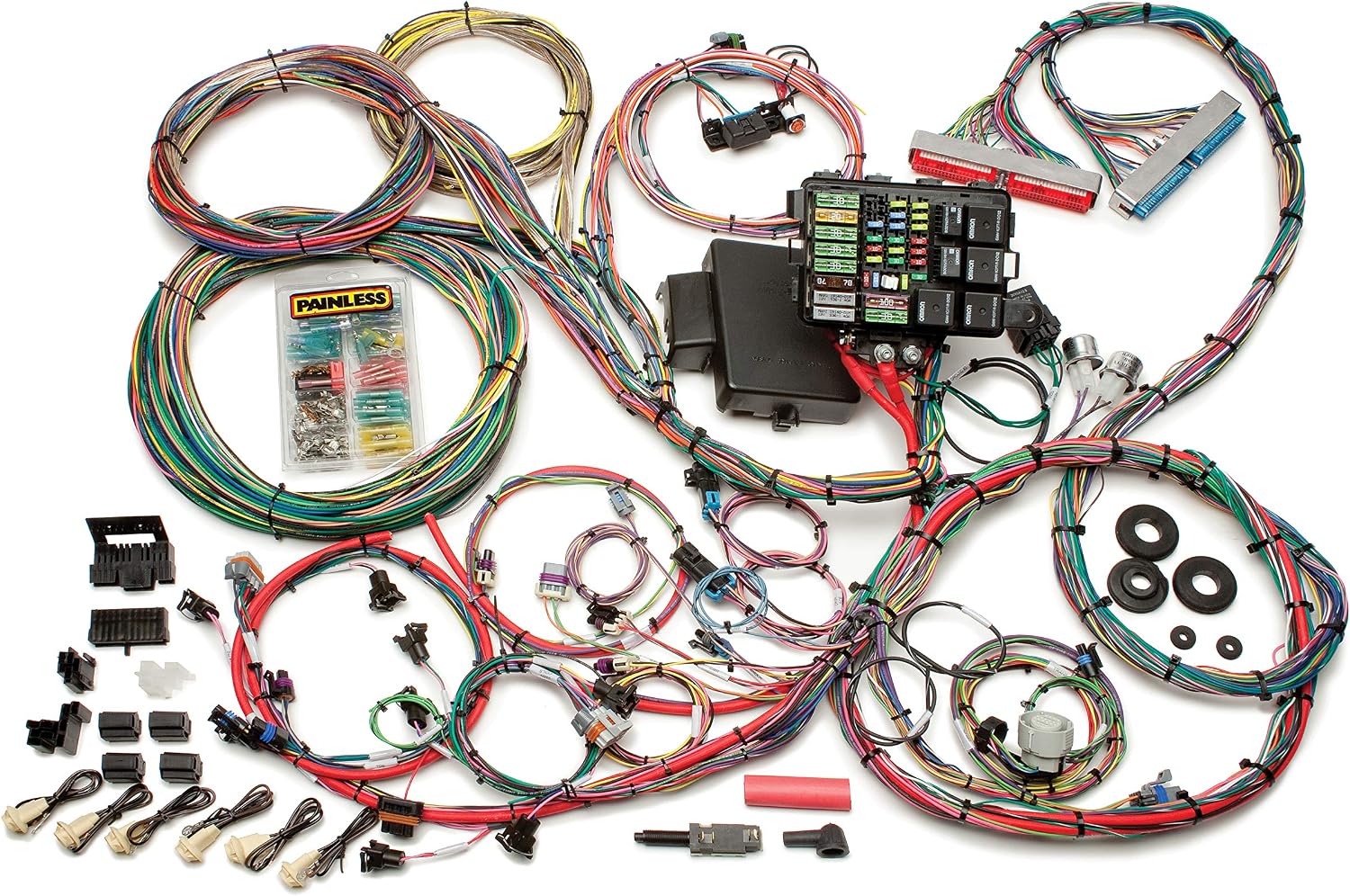 Painless Performance 60608 Integrated EFI & Chassis Harness for 1997-2004 GM LS1/LS6 with Mechanical Throttle Body