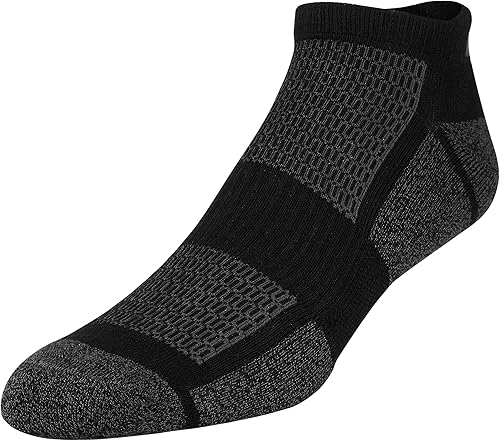 Sof Sole Men's Bamboo Cushioned No-Show Athletic Socks