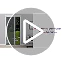 No-Drilling Retractable Screen Door, Folding Sliding Screen Doors with Aluminum Frame for Patio French Front Door Bedroom kitchen, Custom Screen for Single/Double Door, Customize Size, White