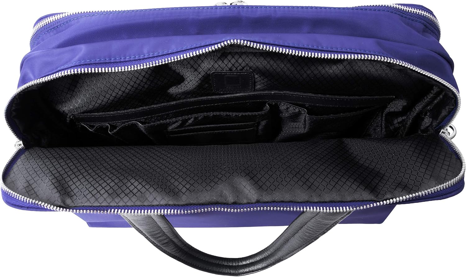 McKLEIN Nylon Dual Compartment Briefcase- HARTFORD