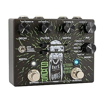 ジャンク扱い WALRUS AUDIO Slöer Ambient Reverb Amazon.com: Walrus Audio Slöer Stereo Ambient Reverb Pedal