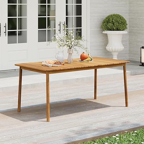 Christopher Knight Home Kegy 67" Patio Acacia Wood Dining Table