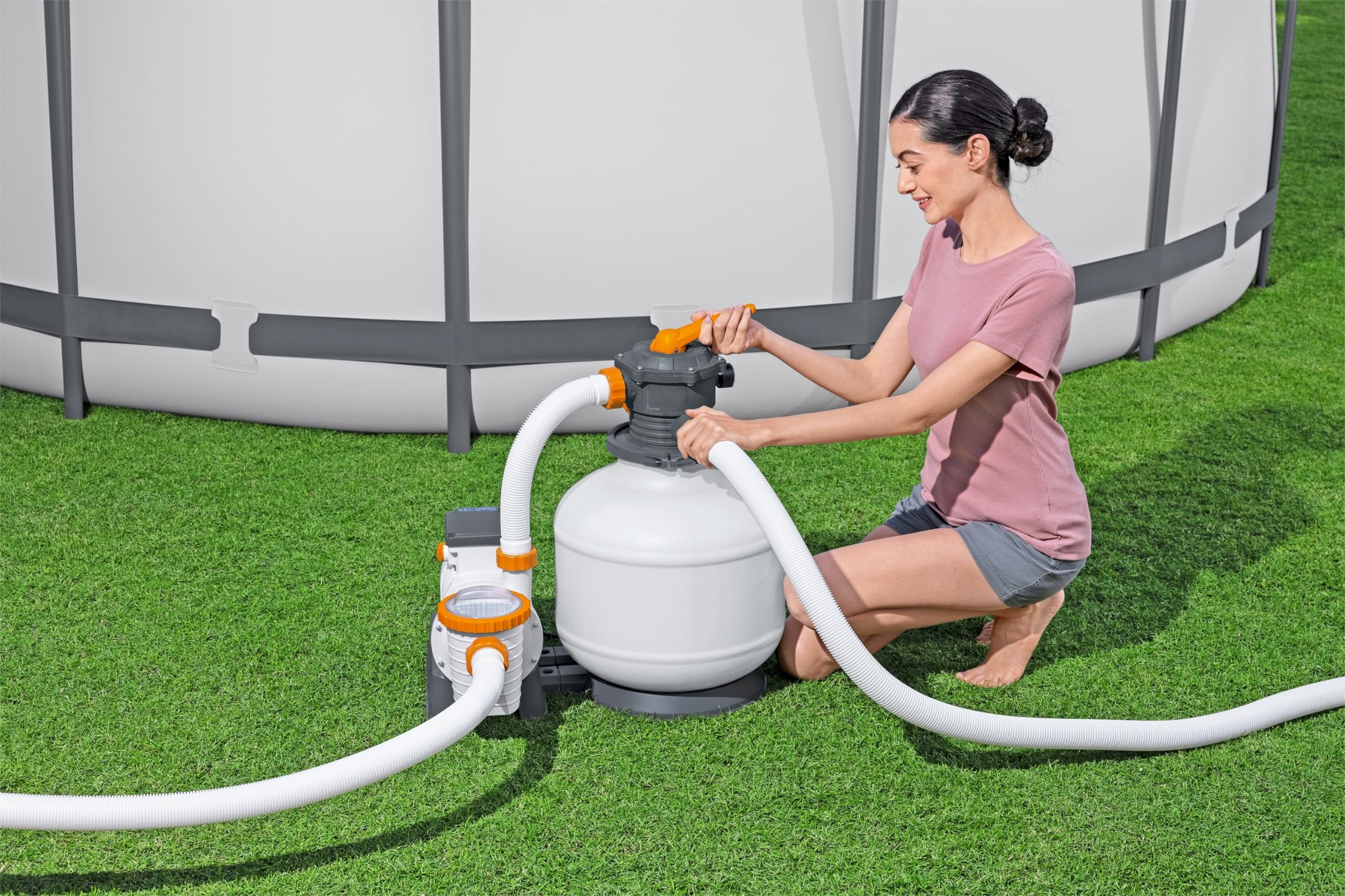 Bestway 58486-6 Pompa di filtraggio a Sabbia da 11.355 l/h