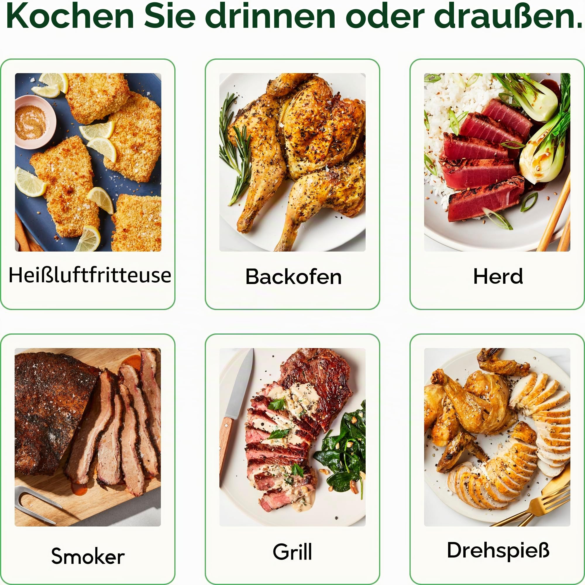 Chef iQ Drahtloses Smart Fleischthermometer mit ultradünner Sonde, Bluetooth Fleischthermometer Unbegrenzte Reichweite Digitales Lebensmittelthermometer für Fernüberwachung