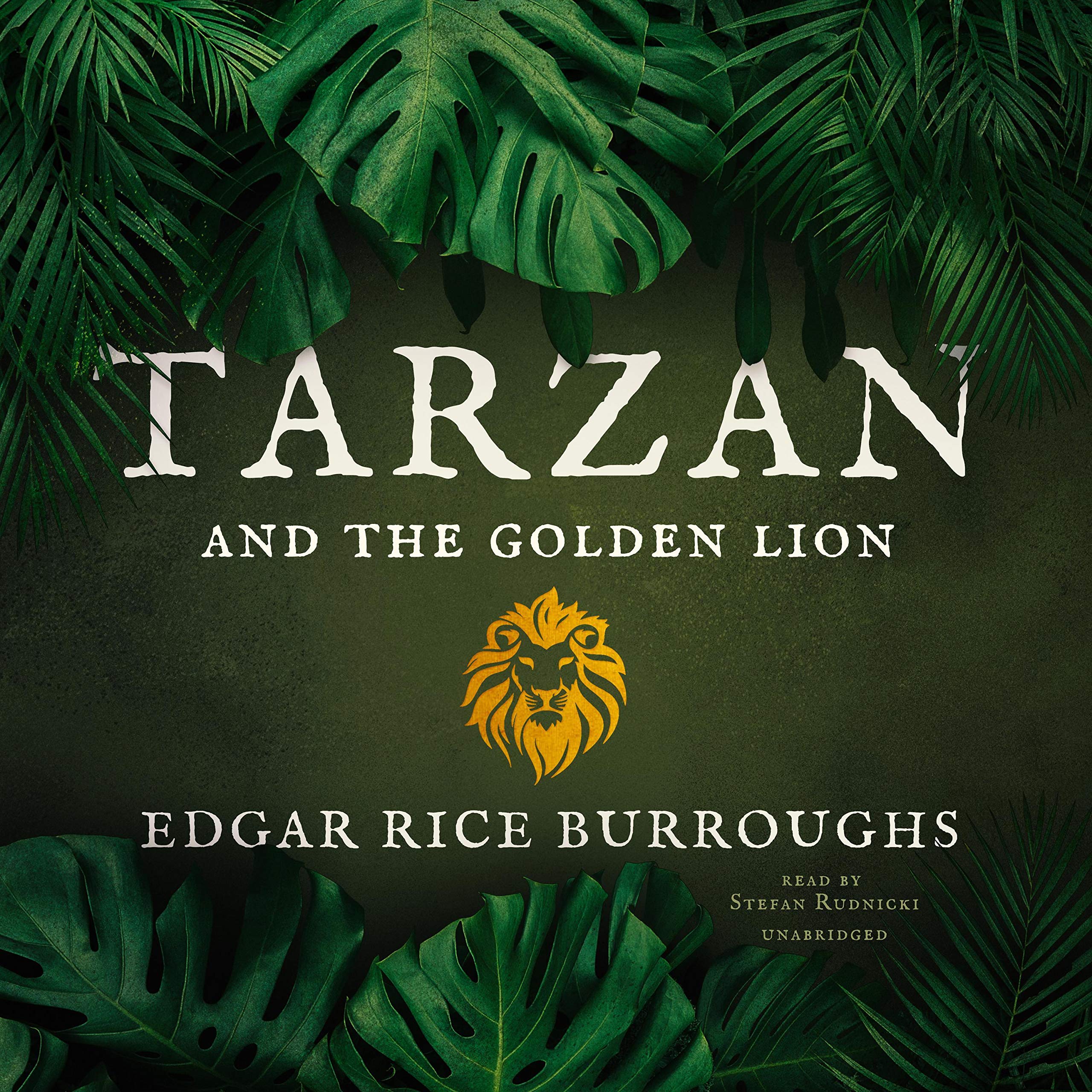 Cover art for Tarzan and the Golden Lion: The Tarzan Series, Book 9