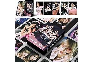 55Pcs Lomo Card Set For LE SSERAFIM 2024 Season's Greetings