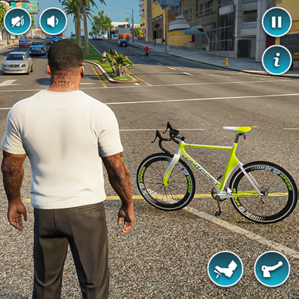 gangster city bmx bicicleta jogo de corrida de mundo aberto: xtreme offroad marathon bmx rider stunt traffic simulator