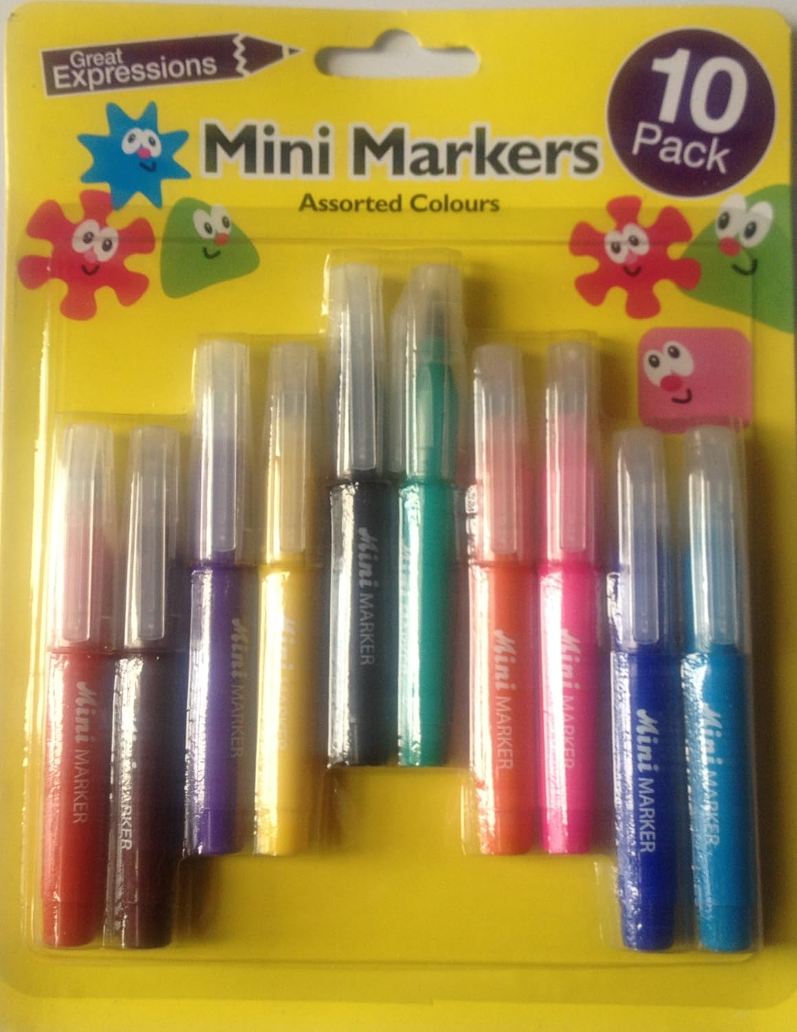 Great Expressions! Mini Markers Assorted Colours x 10
