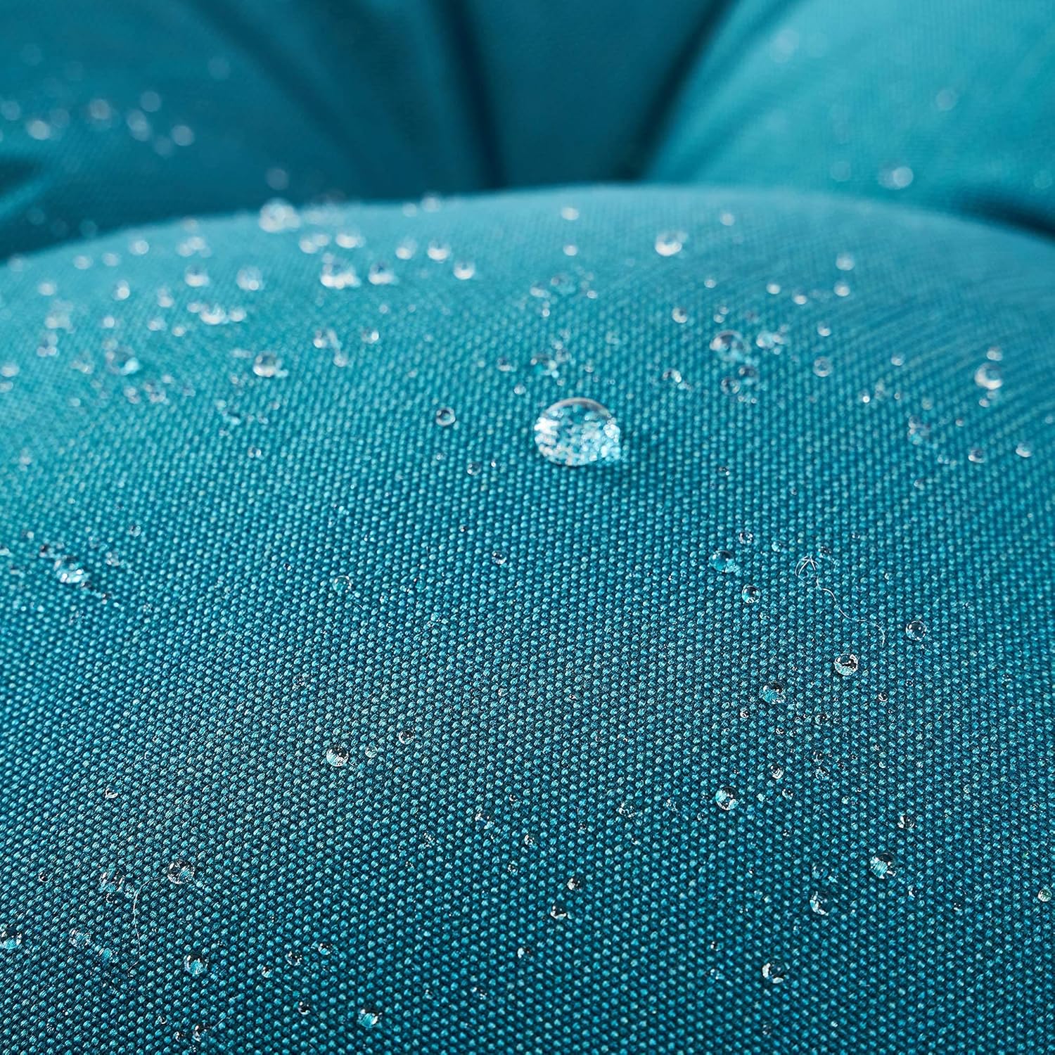 ARTPLAN Outdoor Cushions of Adirondack Chair with High Back Wicker Tufted Pillow for Outdoor Furniture Set of 1, 44"X21"X4", Peacock