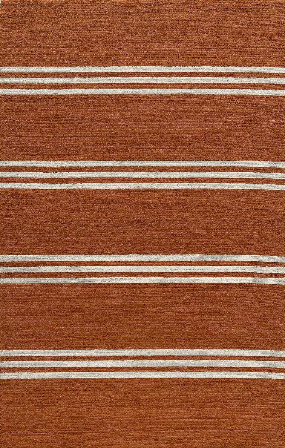 Momeni Rugs Veranda Collection, Contemporary Indoor & Outdoor Area Rug, Easy to Clean, UV protected & Fade Resistant, 3'9" x 5'9", Maritime Blue
