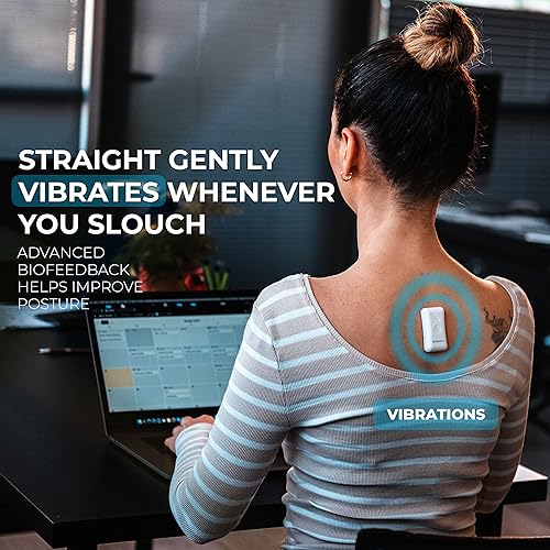 Miniatura 2 de Kodgem Straight Corrector de postura para mujeres y hombres - Entrenador de postura inteligente actualizado - Soporte de enderezador inteligente de
