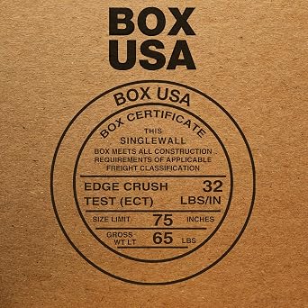 BOX USA 16 x 14 x 6 Corrugated Cardboard Boxes, Flat 16L x 14W x 6H, Pack of 25 | Shipping, Packaging, Moving, Storage Box for Home or Business, Strong Wholesale Bulk Boxes