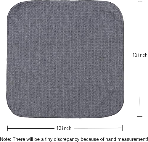 Miniatura 6 de Paño de limpieza de microfibra para cocina, trapos para platos, paños de cocina sin olor para lavar platos, paños de cocina absorbentes de tejido de