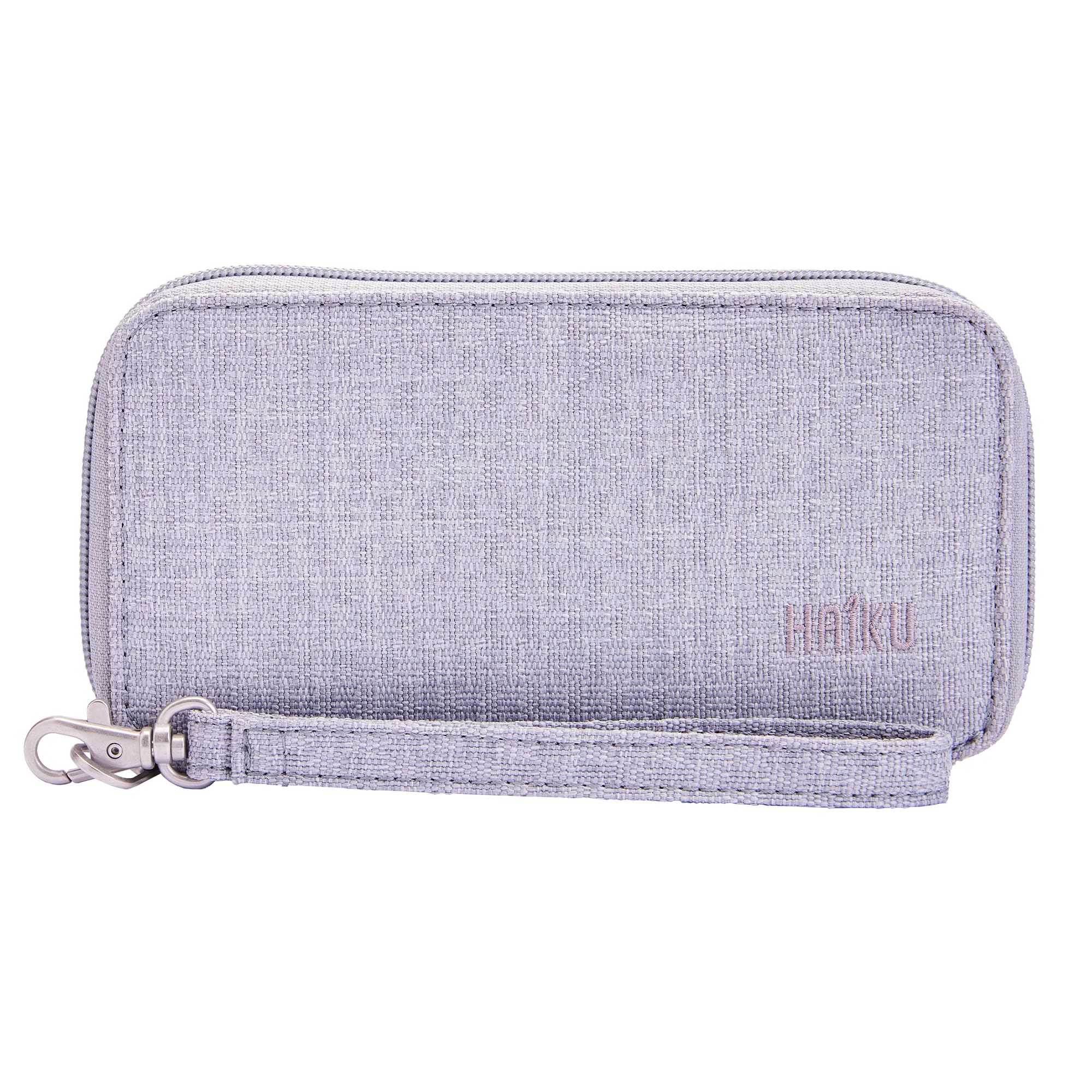 HAIKU Intrepid Wristlet, Clutch Wallet, Zip Around RFID-Blocking Credit Card and ID Holder, Hand Purse