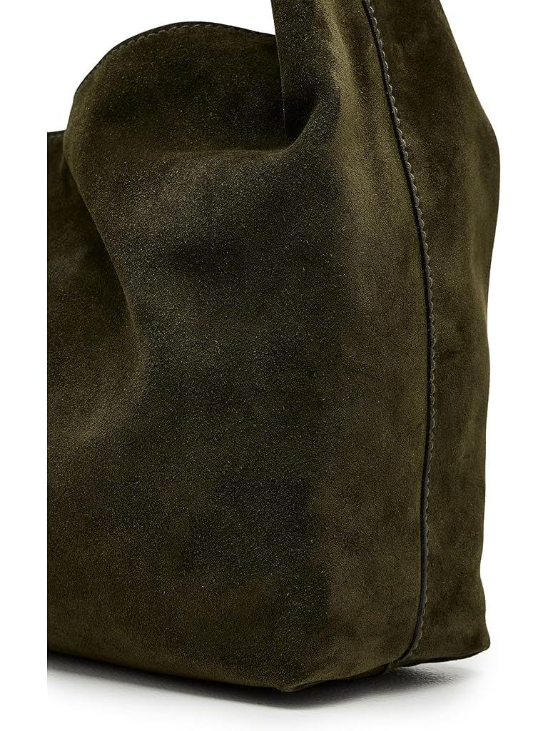 Black Madewell Suede Slouchy Shoulder Bag