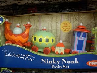In the night garden, Ninky Nonk push along mini train set