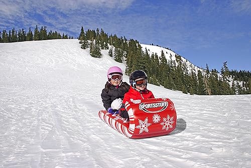 Miniatura 3 de SPORTSSTUFF CANDY CRUISER - Tubo de nieve rojo, 51 x 24 pulgadas.