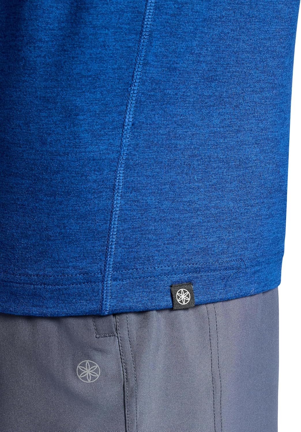 Gaiam Mens Intent Long Sleeve Crewneck Top, Standard Fit, Stretch Midweight Material - Image 5