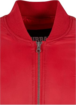 Basic Bomber Jacket fire red S