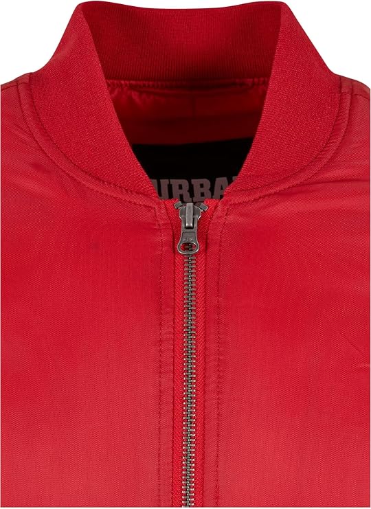 Basic Bomber Jacket fire red S