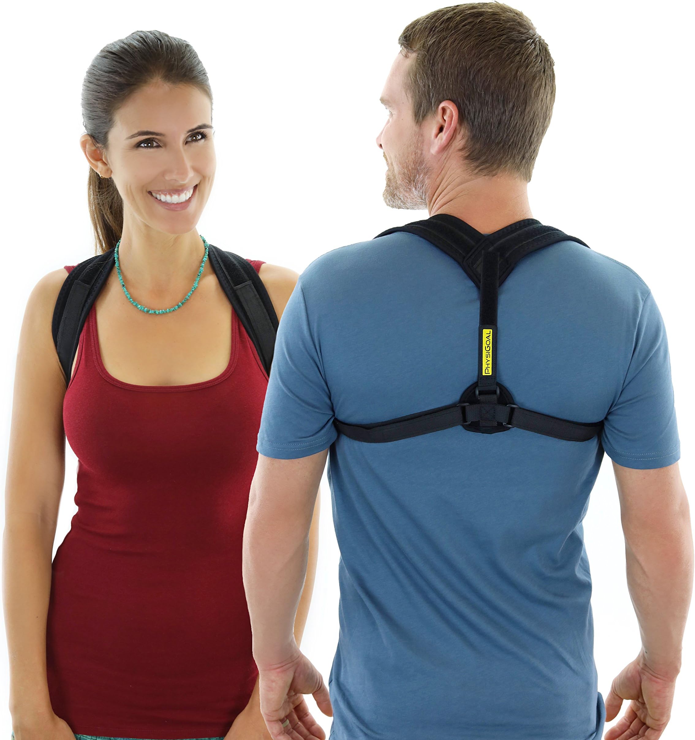 Posture Brace - Back Posture Corrector for Women, Men and Kids – Effective and Comfortable Back Brace - Adjustable - Discreet – Back Support Belt for Slouching, Neck, Shoulder & Back Pain Relief