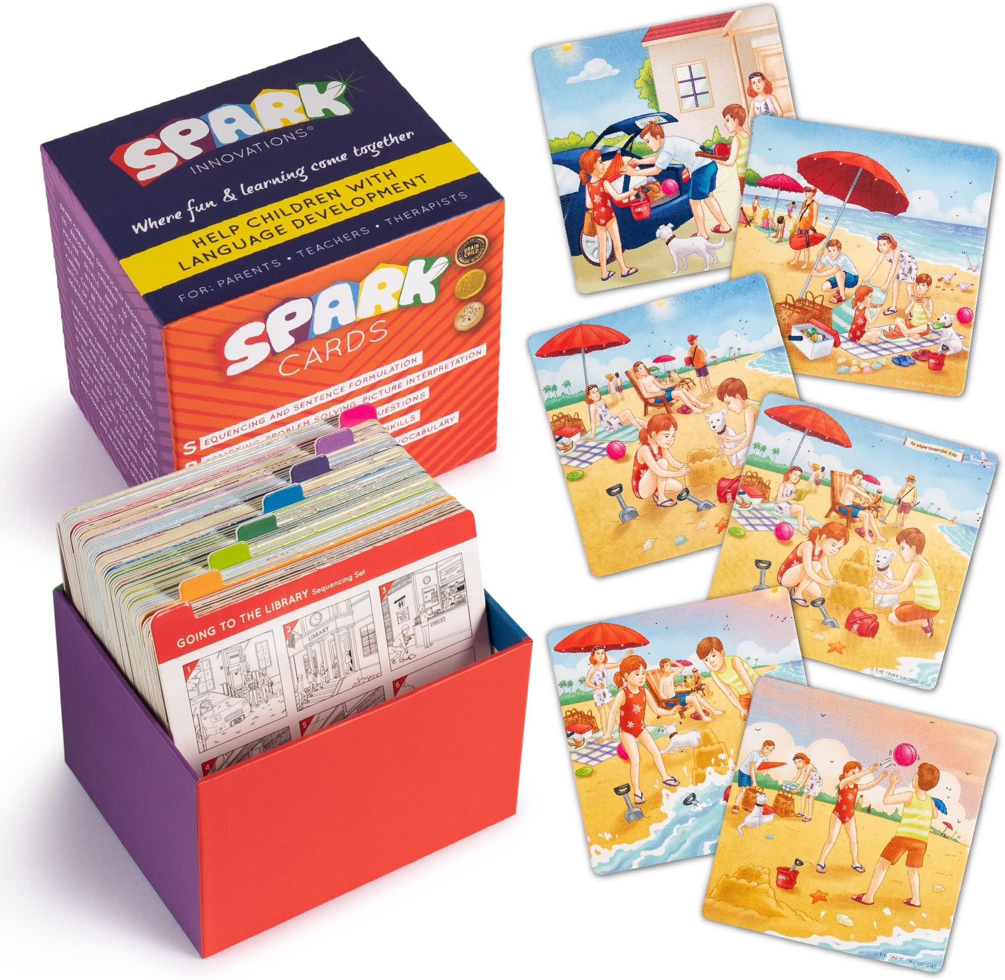 Sequencing Cards for Storytelling, Speech Therapy, Sentence Building, Problem Solving, Improve Language Skills, Autism Game, Picture Cards, SEL