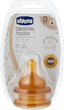Chicco 0002781000000 – Touch Rubber Normal Flow 0 m + 2 Unisex