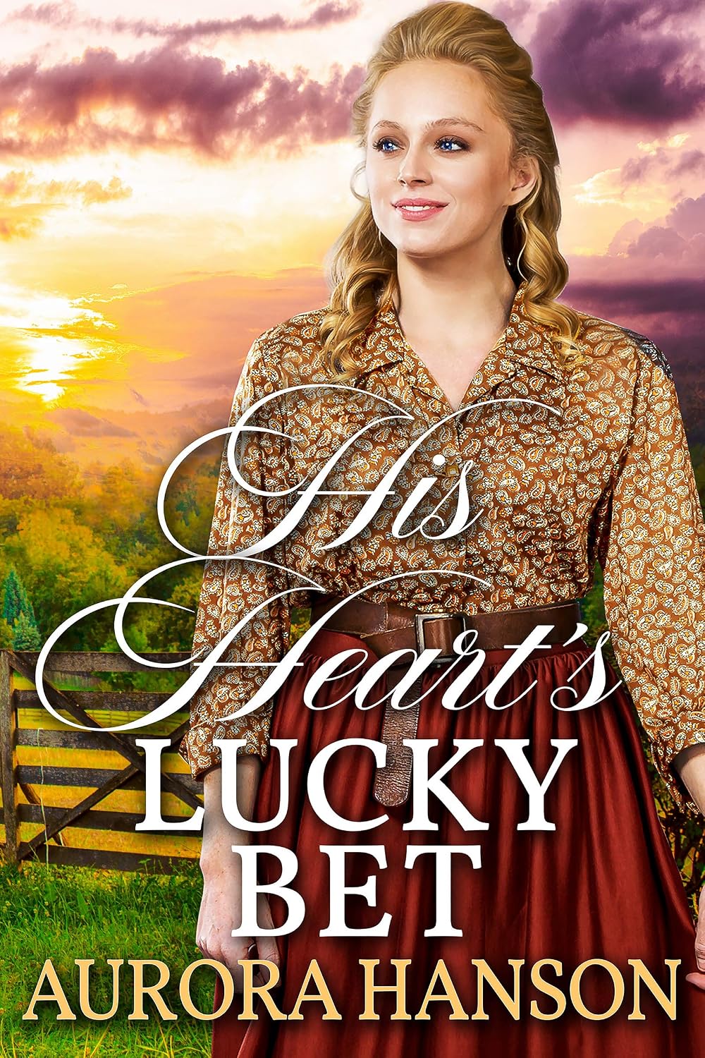 His Heart's Lucky Bet: A Historical Western Romance Book (Brides of the Untamed Frontier)