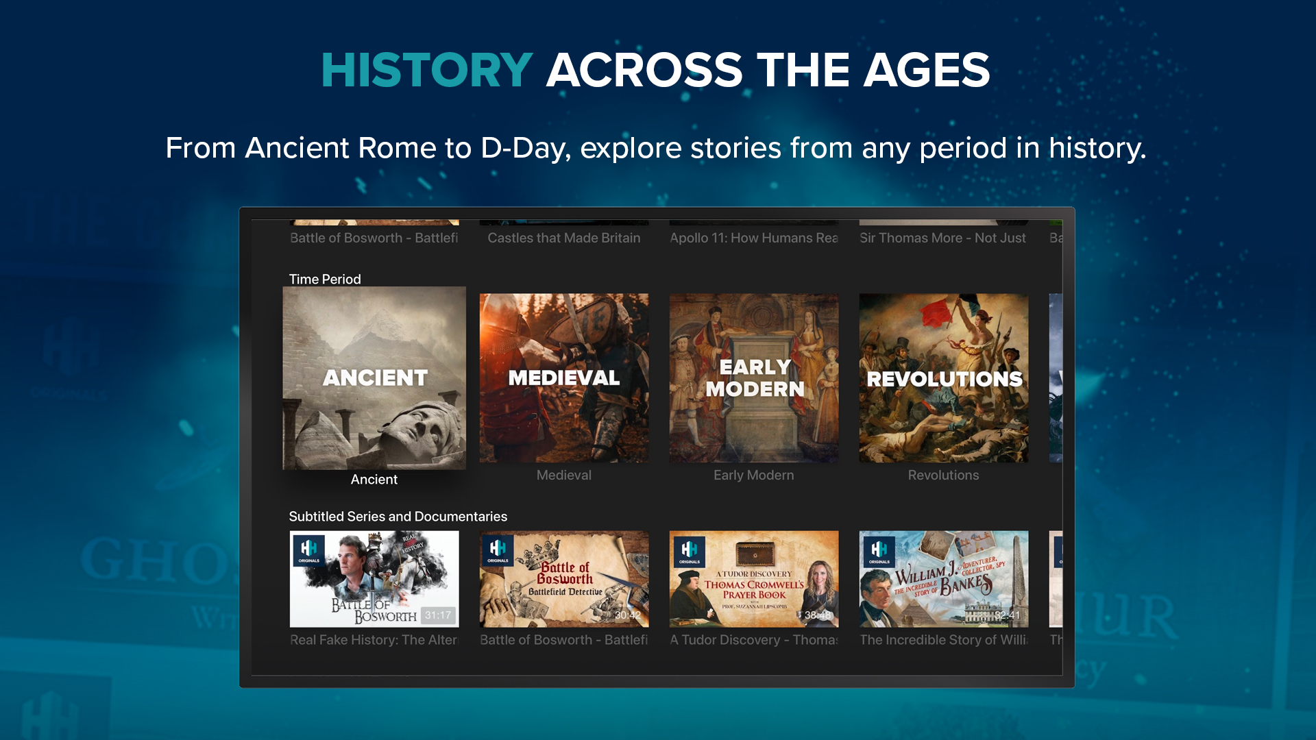 History Hit App on Amazon Appstore