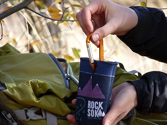 Ultralight Bear Bag Food Hanging System for Camping & Hiking - Waterproof Food Bag with Easy 2-to-1 Pulley, Paracord Ropes, Rock Sok, Carabiners & Instructions