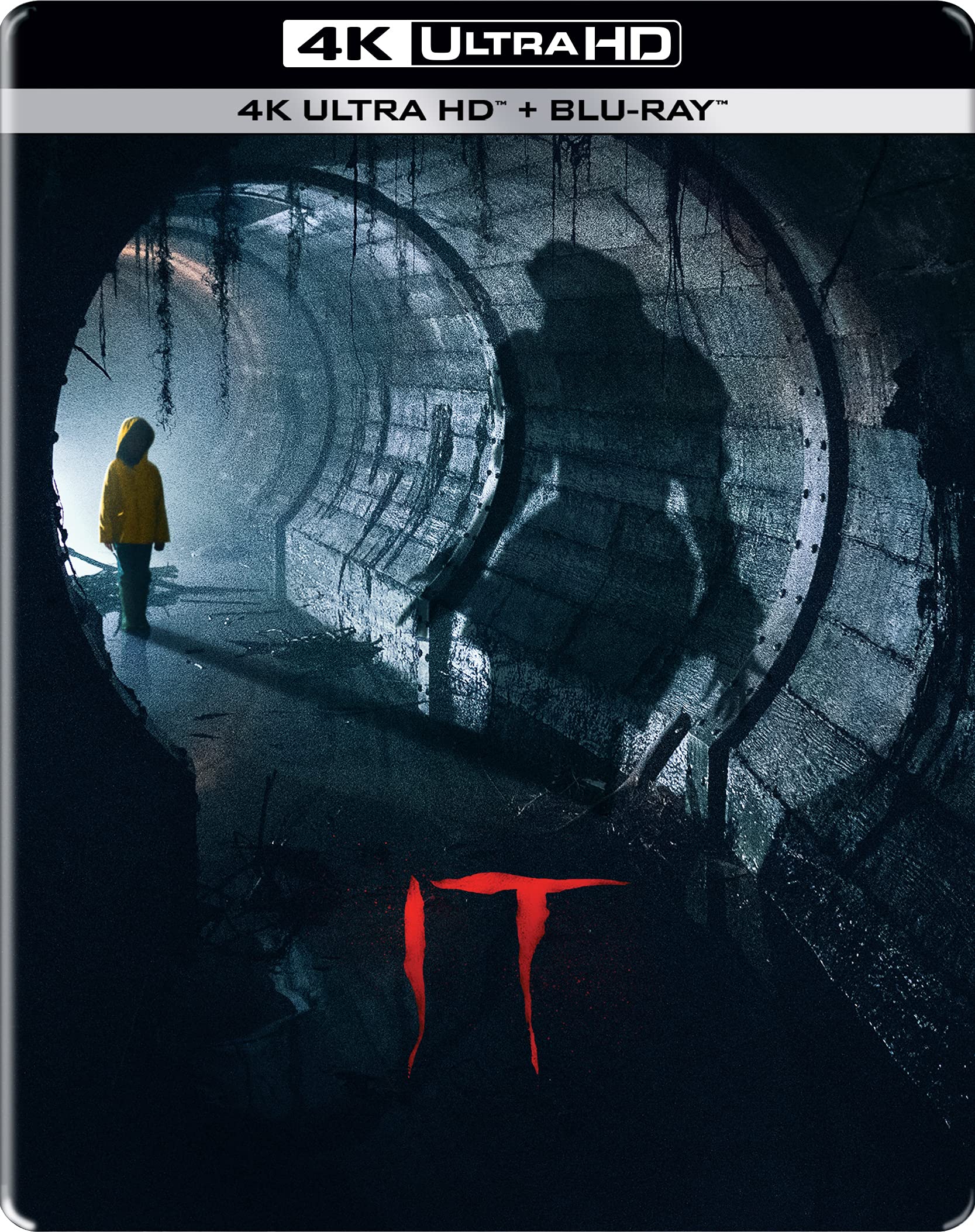 IT (2017) (Limited Collector's Edition SteelBook®) (4K UHD + Blu-ray) (2-Disc) - Incl. Dolby Vision, HDR10 & Dolby Atmos on 4K Ultra HD