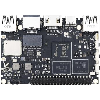 Khadas Single Board Computer VIM3 Pro SBC with Amlogic, A311D, LPDDR4, 4GB RAM, 32GB eMMC.BT5.0 Wi-Fi RSDB (VIM3 Pro)