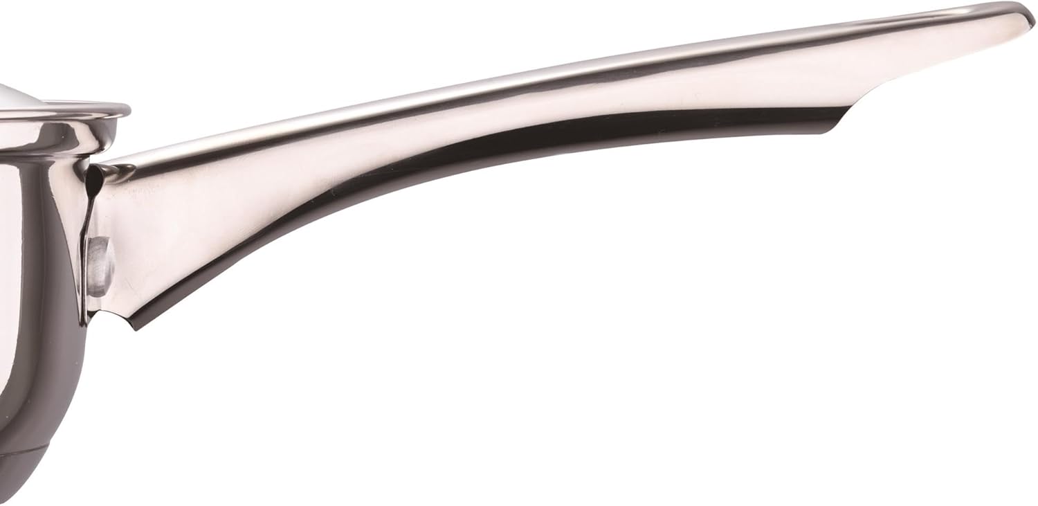 Well Home 12-Piece Stainless Steel Cookware Set with Induction Bases and Ergonomic Handles