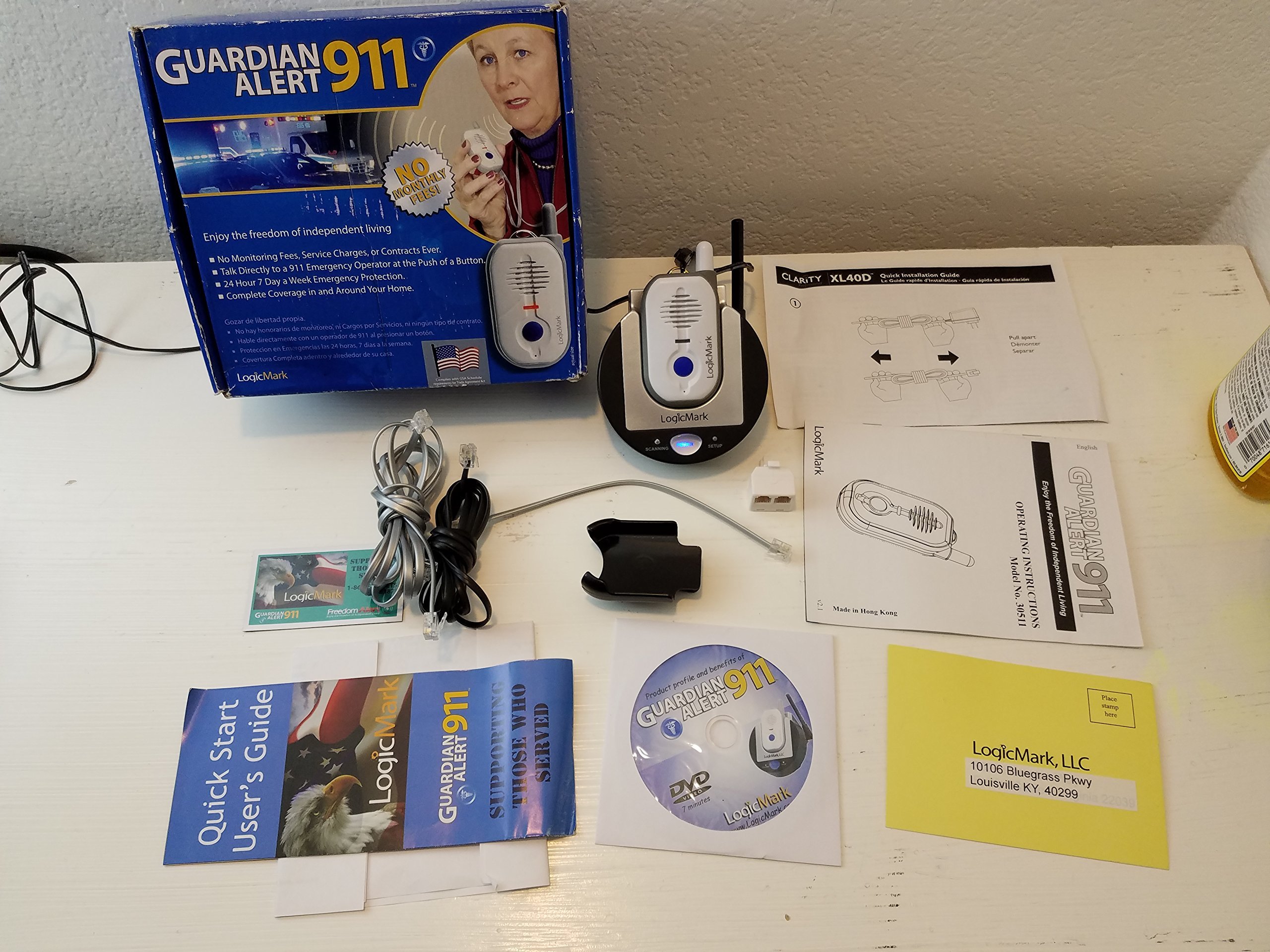 Guardian Alert 911 Phone by LogicMark for Seconds Count
