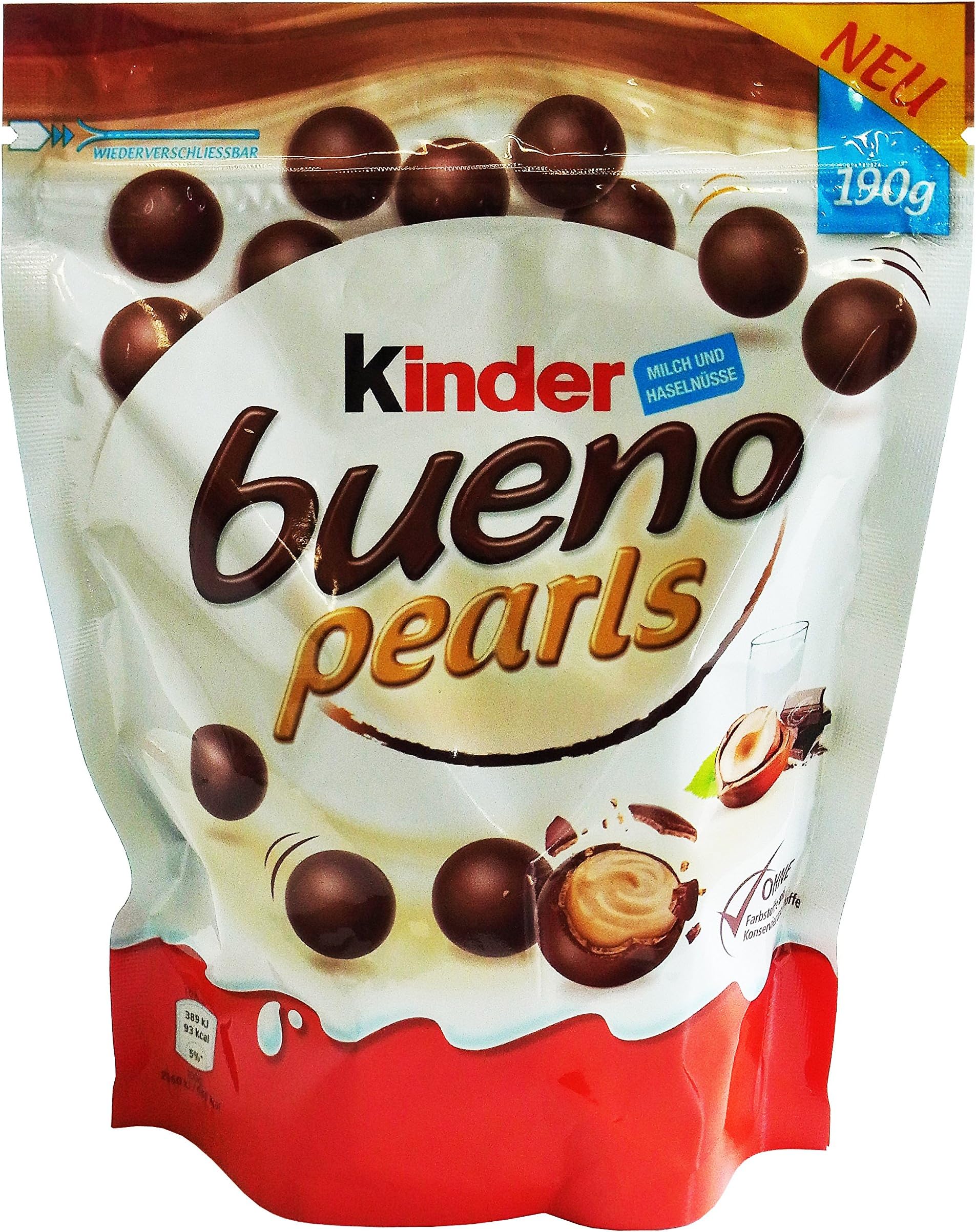 Kinder Bueno Pearls 190g, Special Import, Limited Quantity