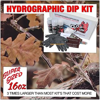 Hydrographic Dip Kit Link Leaf Camouflage Camo 16oz dip demon Hydro dip Dipping