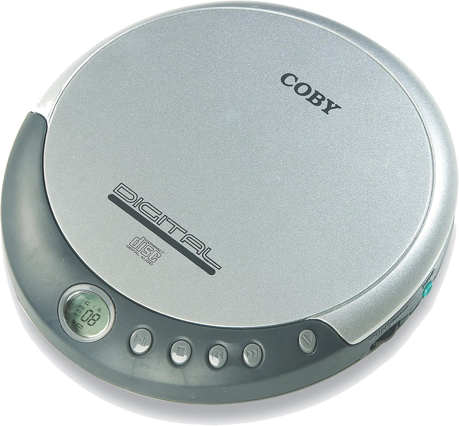 Coby CXCD109 Personal CD Player with Stereo Headphones
