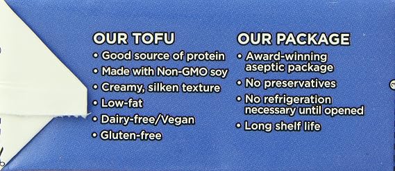 Mori-Nu Tofu, Extra Firm, Blue, 12.3 Ounce (Pack of 12)