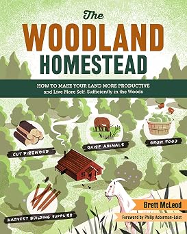 The Woodland Homestead How to Make Your Land More Productive and Live More Self-Sufficiently in the Woods